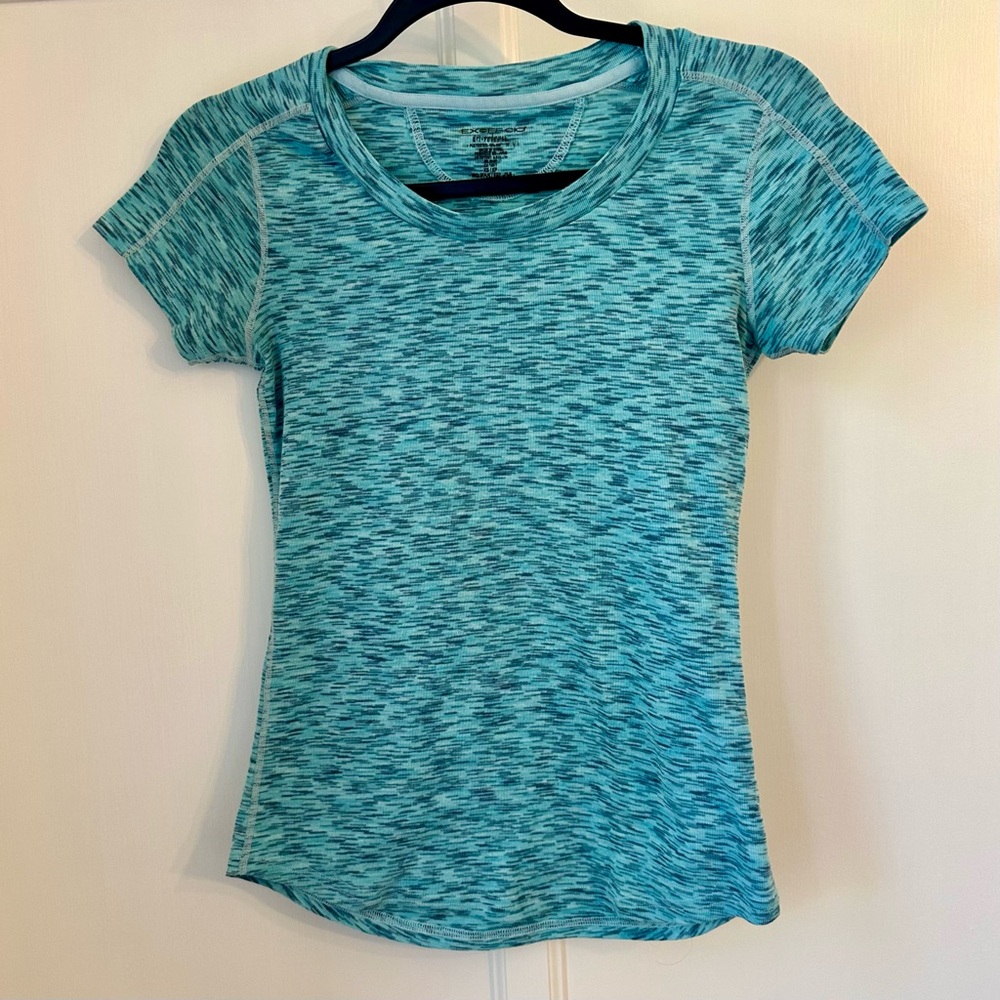 Exofficio Blue Fitted Short Sleeve T-Shirt Size xs